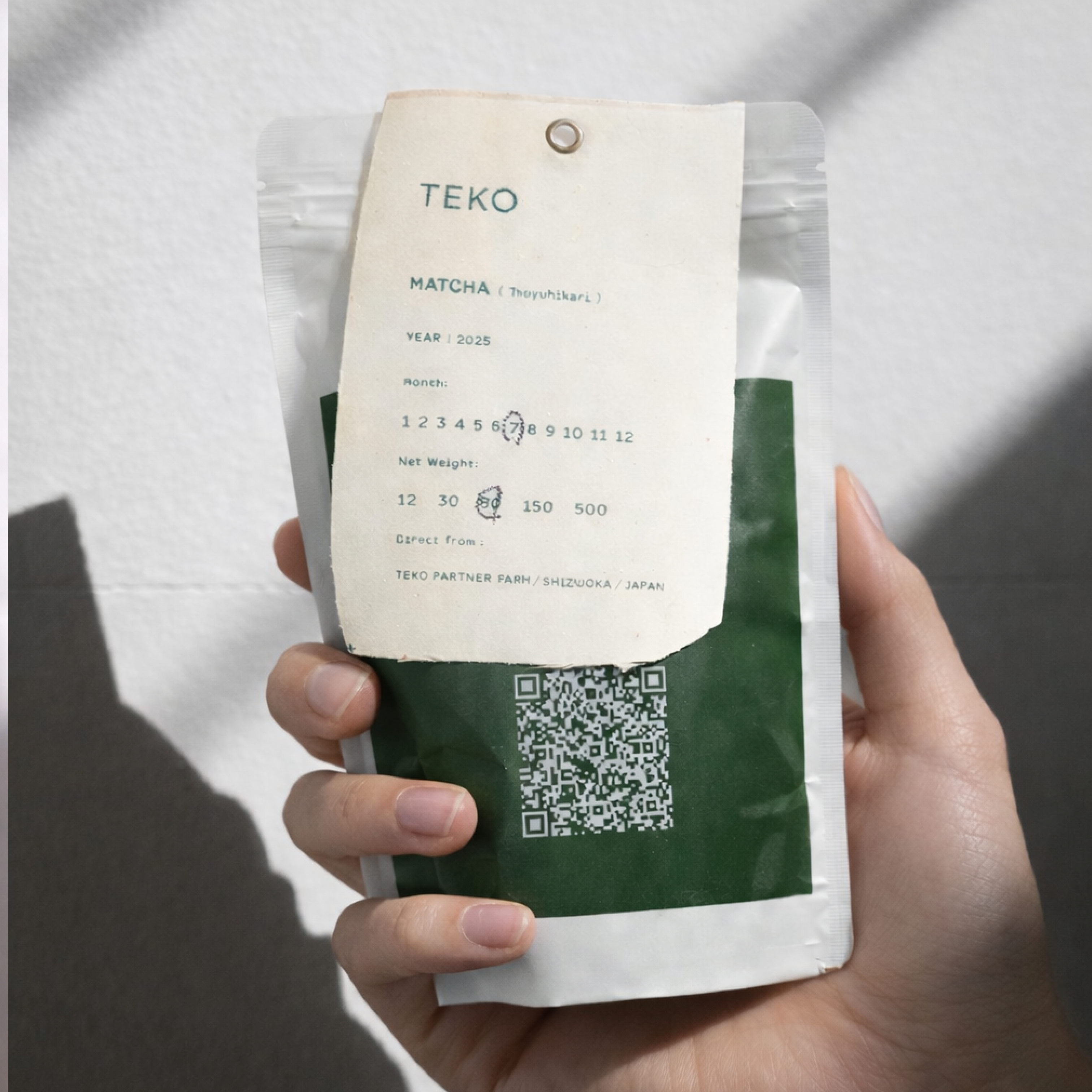 Japanese Organic Matcha — Saemidori, 1st Harvest (Ichibancha)